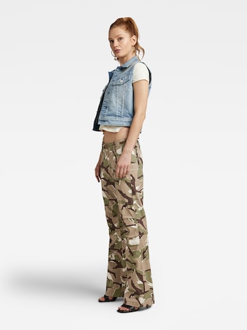 G-Star RAW Bootcut Kalhoty – šedá