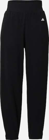 ADIDAS PERFORMANCE Workout Pants 'Studio' in Black / White, Item view