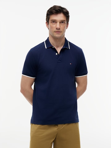 TOMMY HILFIGER Poloshirt in Blau: Vorderseite