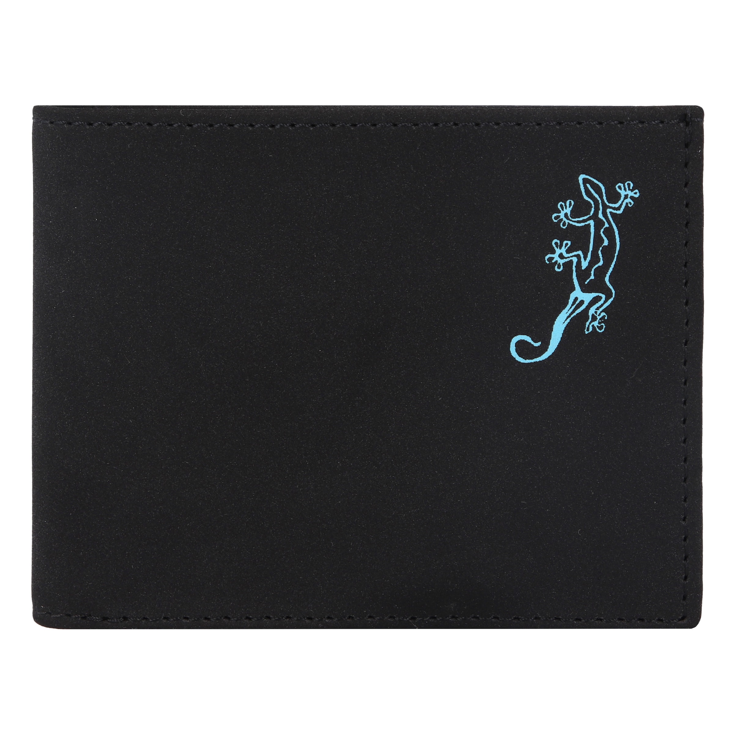 OXMOX Portemonnaie in Schwarz: Vorderseite