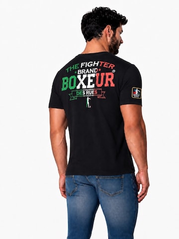 Boxeur des Rues Shirt in Zwart