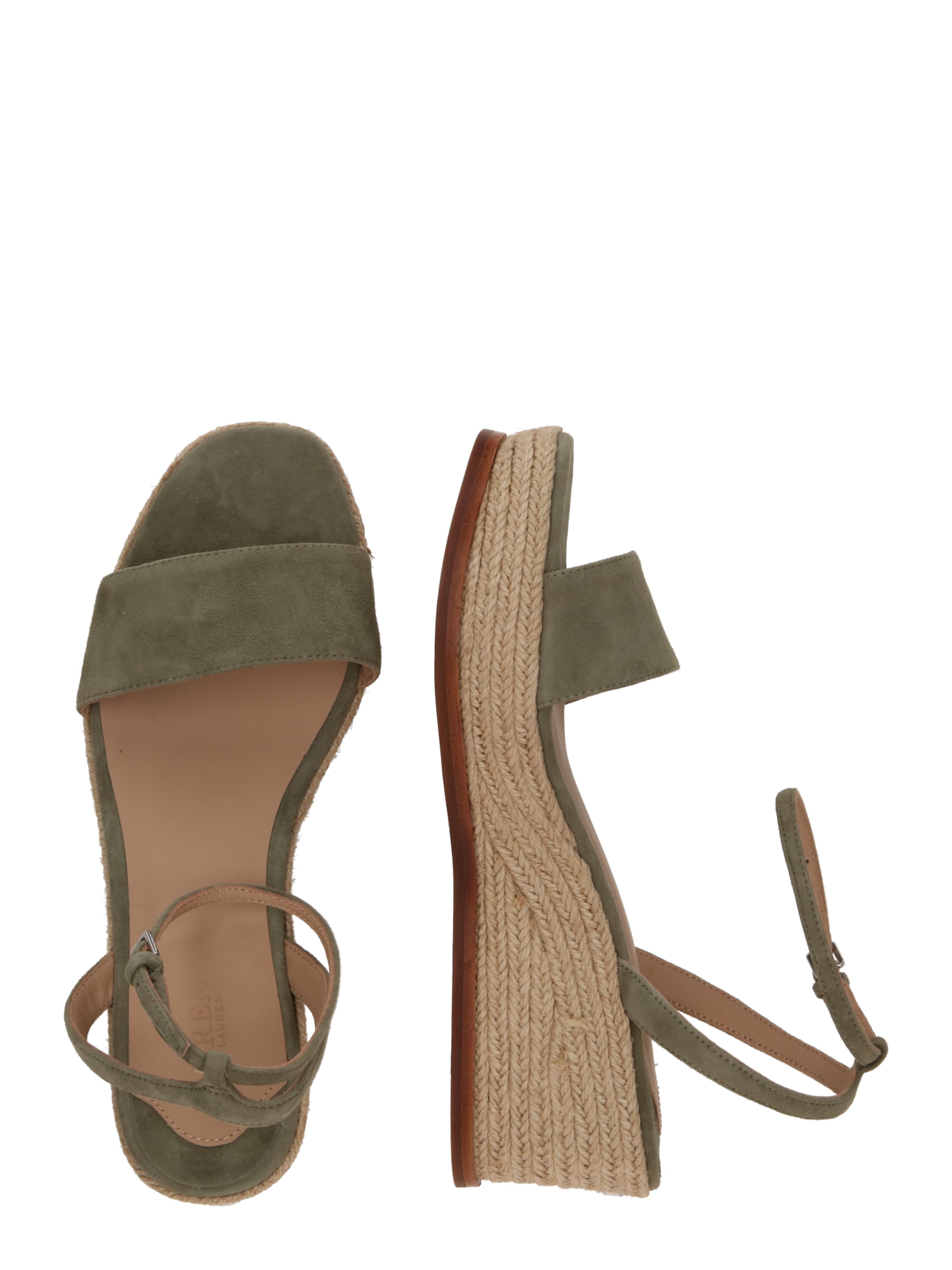 Lauren Ralph Lauren Σανδάλι 'LEONA' σε πράσινο