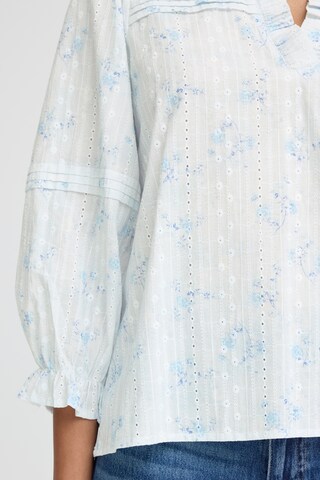 Pulz Bluse 'PZBELLAROSE' i blå