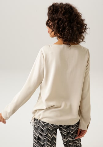 Aniston CASUAL Blouse in Beige