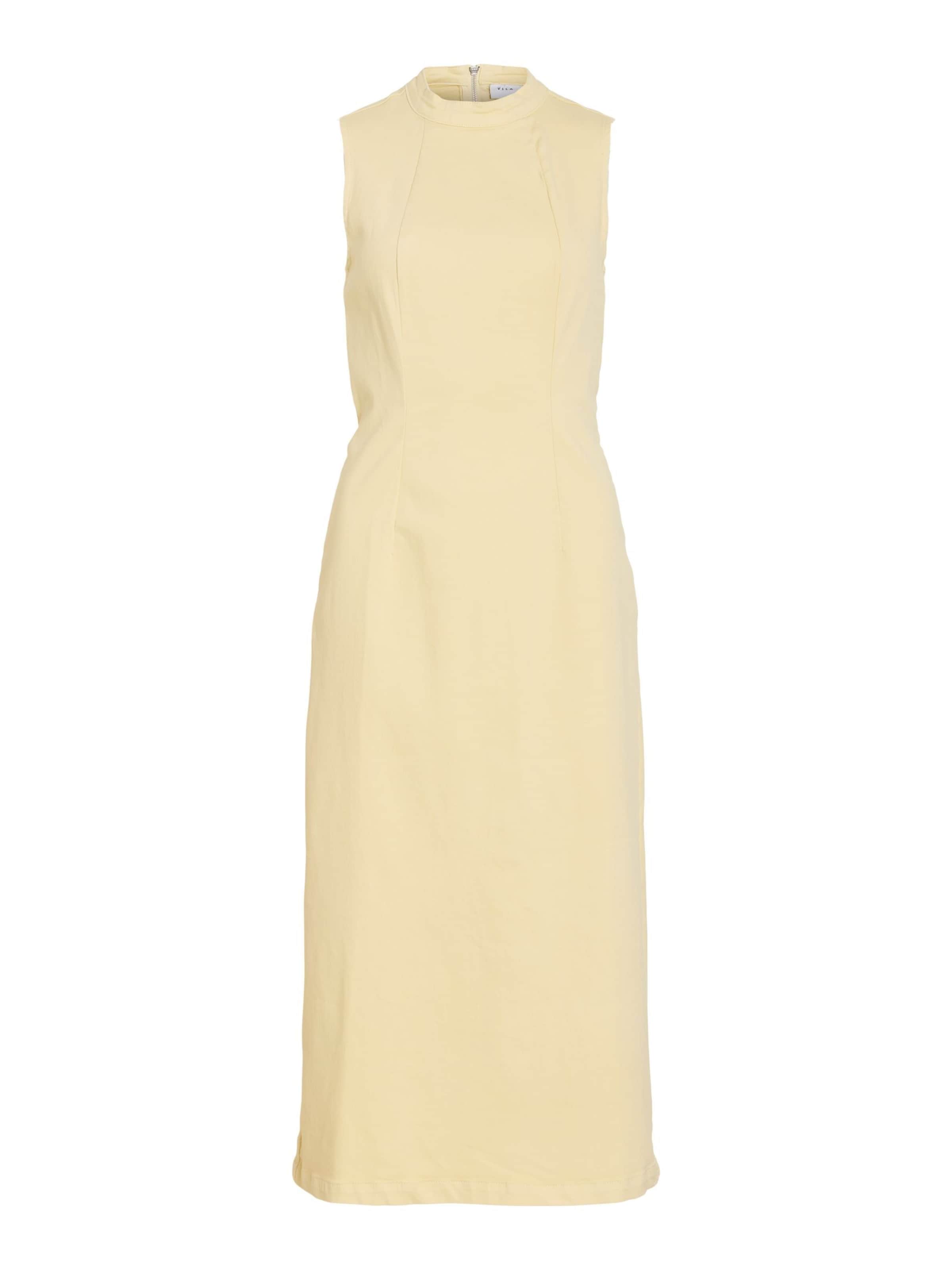 Robe VILA en jaune : devant