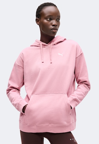PUMA Спортивный свитшот 'Ess' в Ярко-розовый