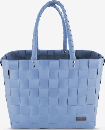 normani Shopper in Blauw: voorkant
