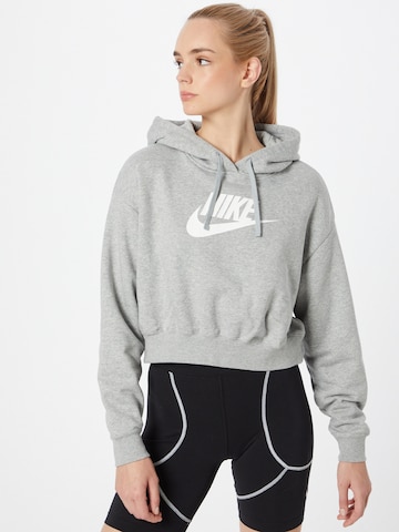 Nike Sportswear Mikina - Sivá: predná strana