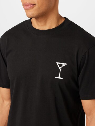 T-Shirt 'Destive' HUGO en noir