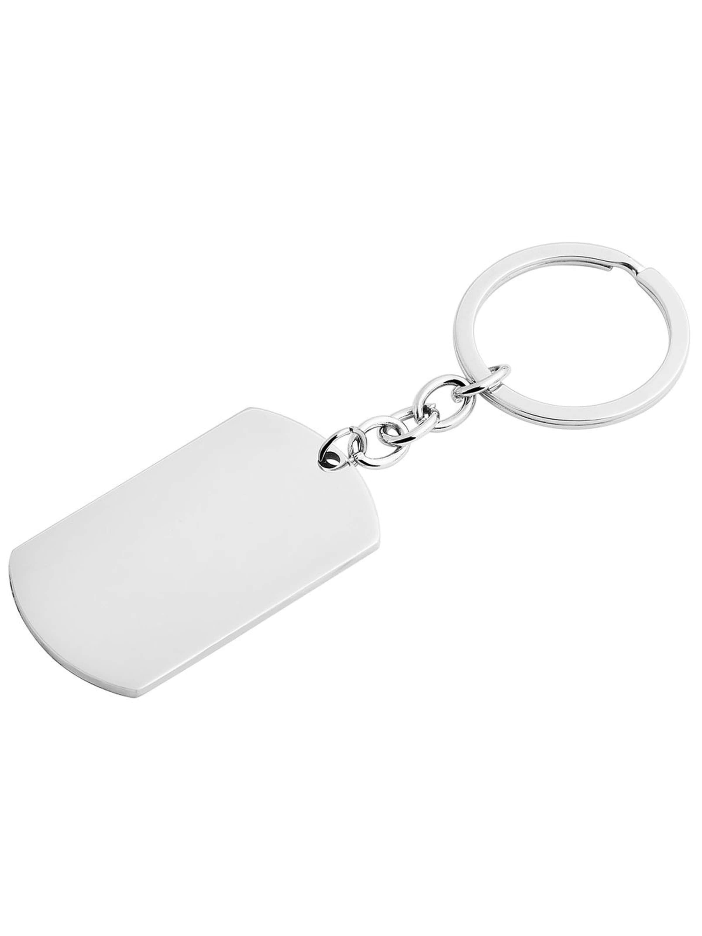 Akzent Key Ring 'Pelle, langlebig' in Silver