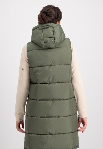 Gilet di ALPHA INDUSTRIES in verde