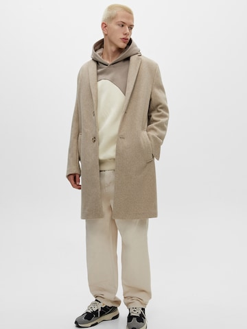 Pull&Bear Tussenjas in Beige: voorkant