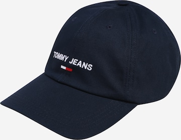 Tommy Jeans - Boné em azul: frente