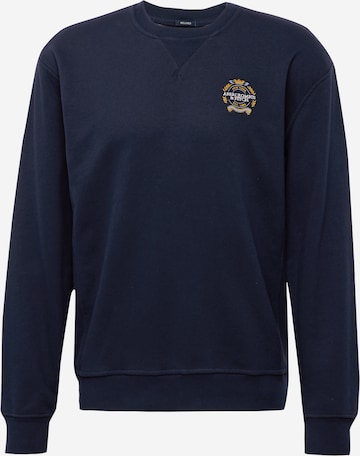 Sweat-shirt Abercrombie & Fitch en bleu : devant