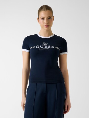 GUESS Shirt in Blue: front