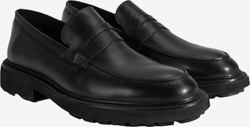 Desa Moccasin 'Slip-Ons' in Black: front