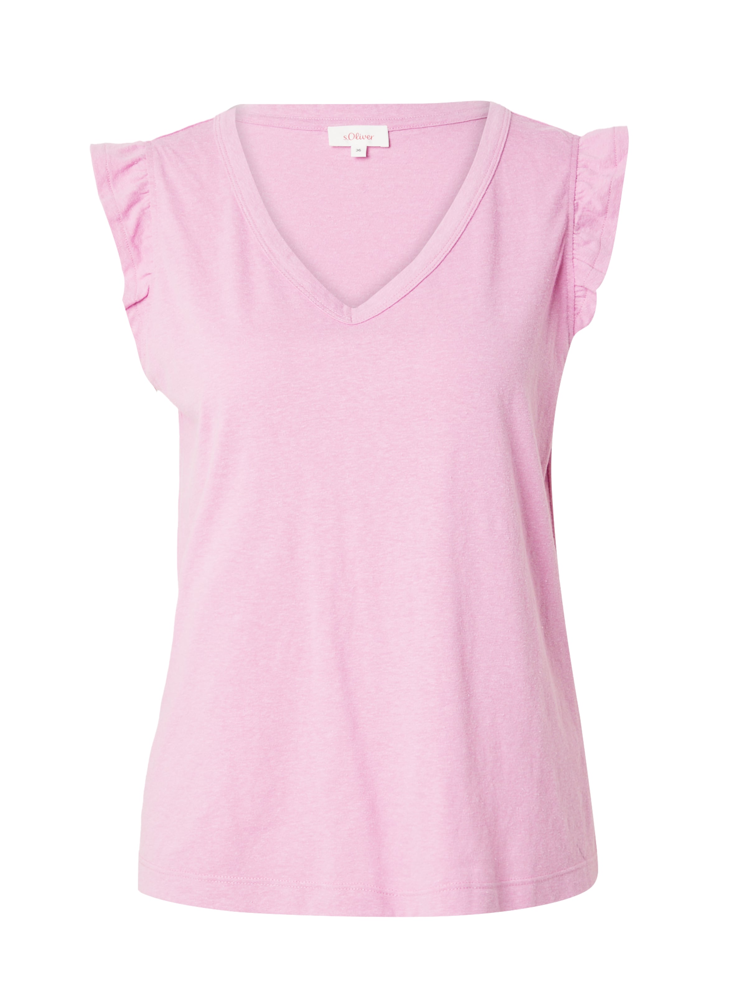 s.Oliver Shirt in Roze: voorkant