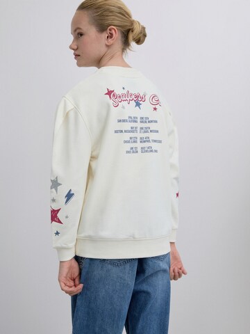 Scalpers Суичър в бяло