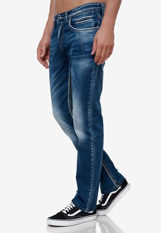 Rusty Neal Regular Jeans in Blauw