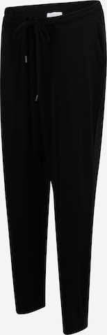 Mamalicious Curve Tapered Pants 'MAIJA' in Black: front