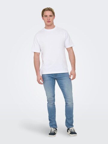 Only & Sons Baggy Jeans 'Loom' in Blauw