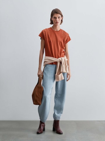 Scalpers T-Shirt in Orange