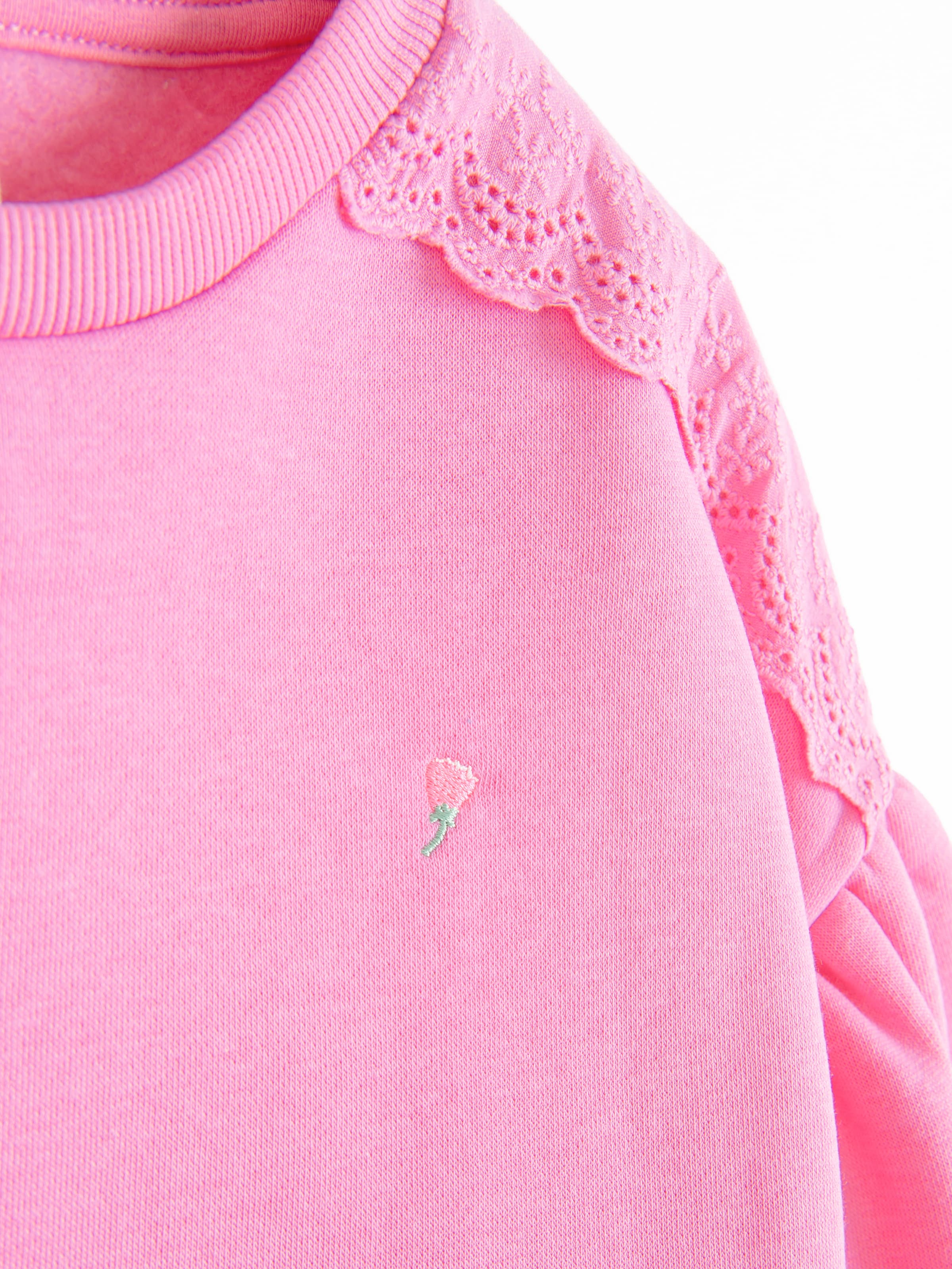Sweat-shirt Cool Club en rose