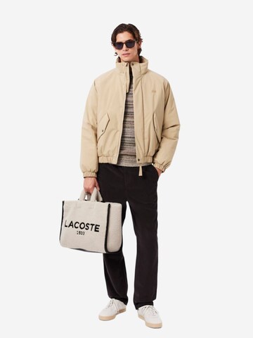 LACOSTE - Shopper em bege: frente