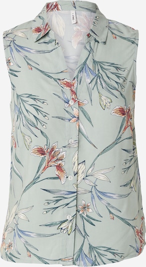 Palaidinė 'ONLNOVA' iš ONLY, spalva – smaragdinė spalva / pastelinė žalia / abrikosų spalva / juoda, Prekių apžvalga