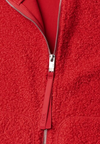 CECIL Zip-Up Hoodie in Red