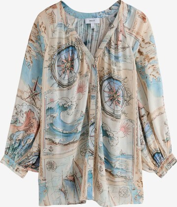 Next Strandkleid in Beige: Vorderseite