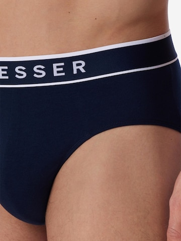 SCHIESSER Slip '95/5 Organic Cotton' in Blue