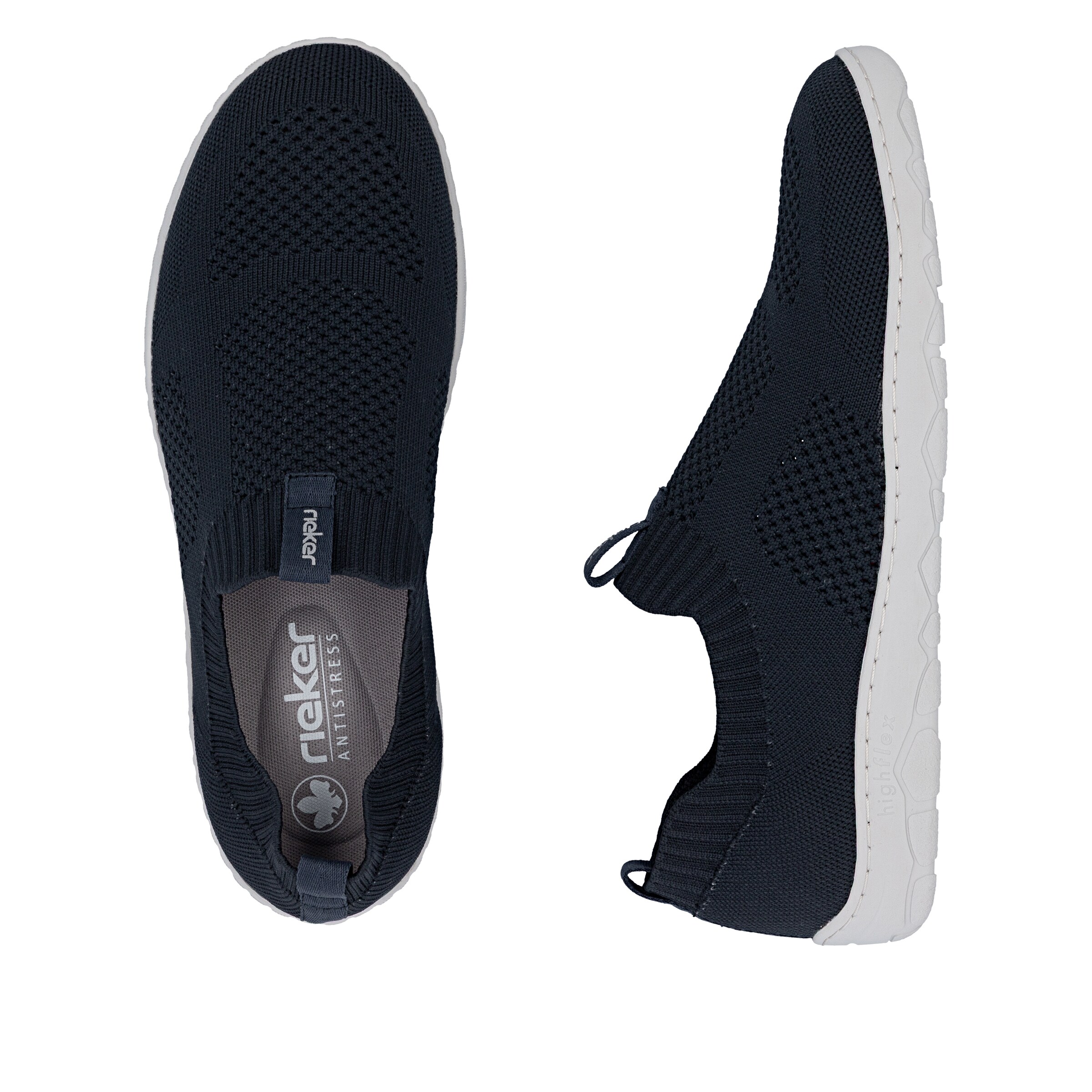 Rieker Slip-Ons in Blue