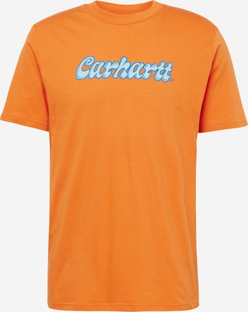 Tricou de la Carhartt WIP pe portocaliu: față