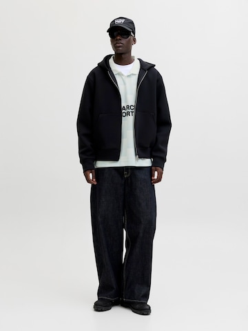 JACK & JONES Tričko 'JCOBREEZE FOOTBALL' - Zelená