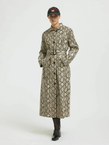 Manteau mi-saison 'Cosmo' Résumé en beige