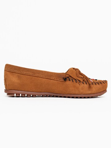 Mocassin 'Thunderbird' Minnetonka en marron
