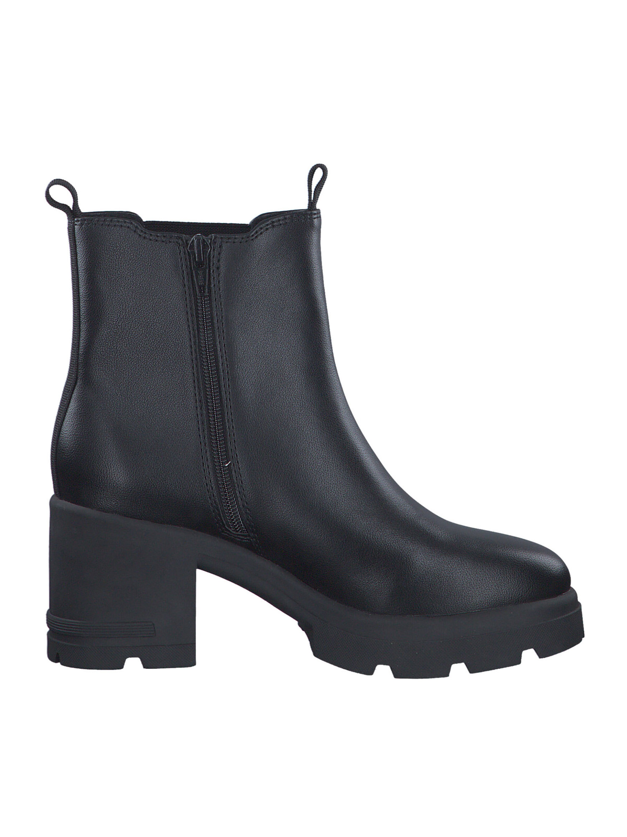 s.Oliver Chelsea boots in Zwart