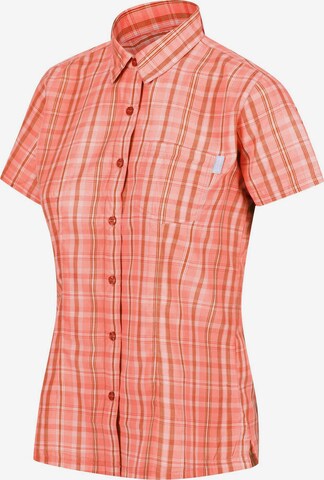 REGATTA Athletic Button Up Shirt 'Mindano VII' in Orange