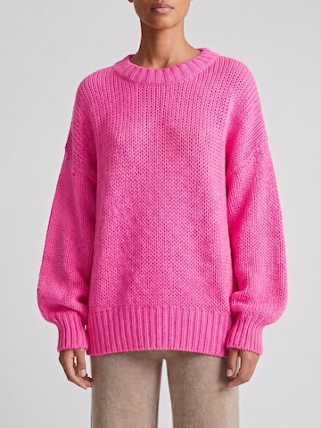 Pull-over oversize 'Pepper' americandreams en rose : devant