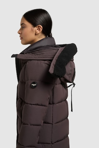 khujo Winter coat 'Kelsi' in Purple