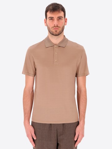 Distretto12 Shirt 'Scot' in Bruin: voorkant