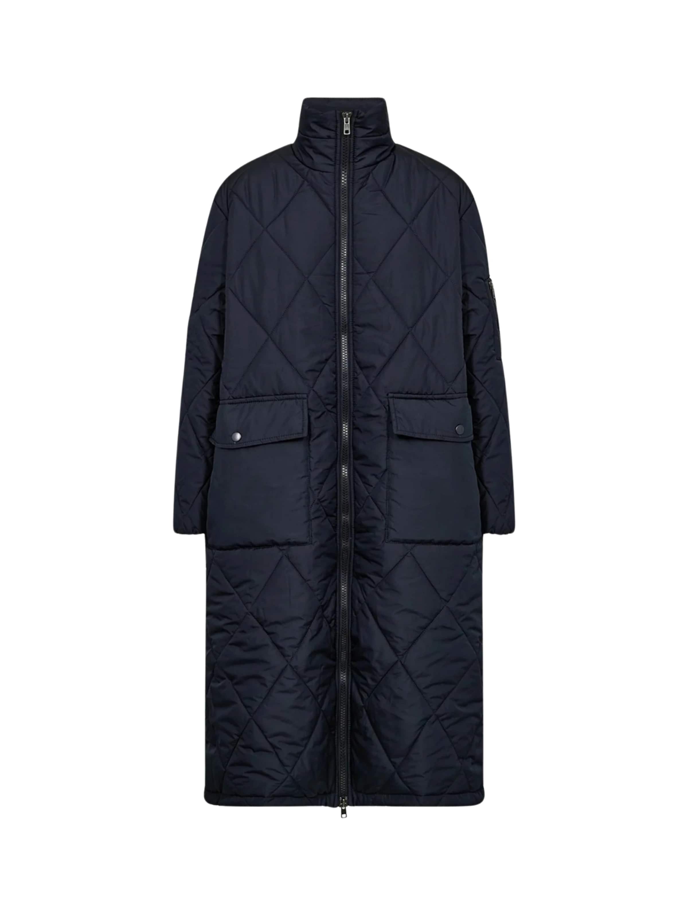 Cappotto invernale di Soyaconcept in blu: frontale