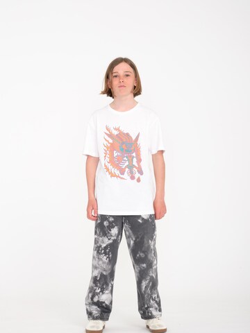 Volcom Shirt 'FA TETSUNORI SST 1' in Wit