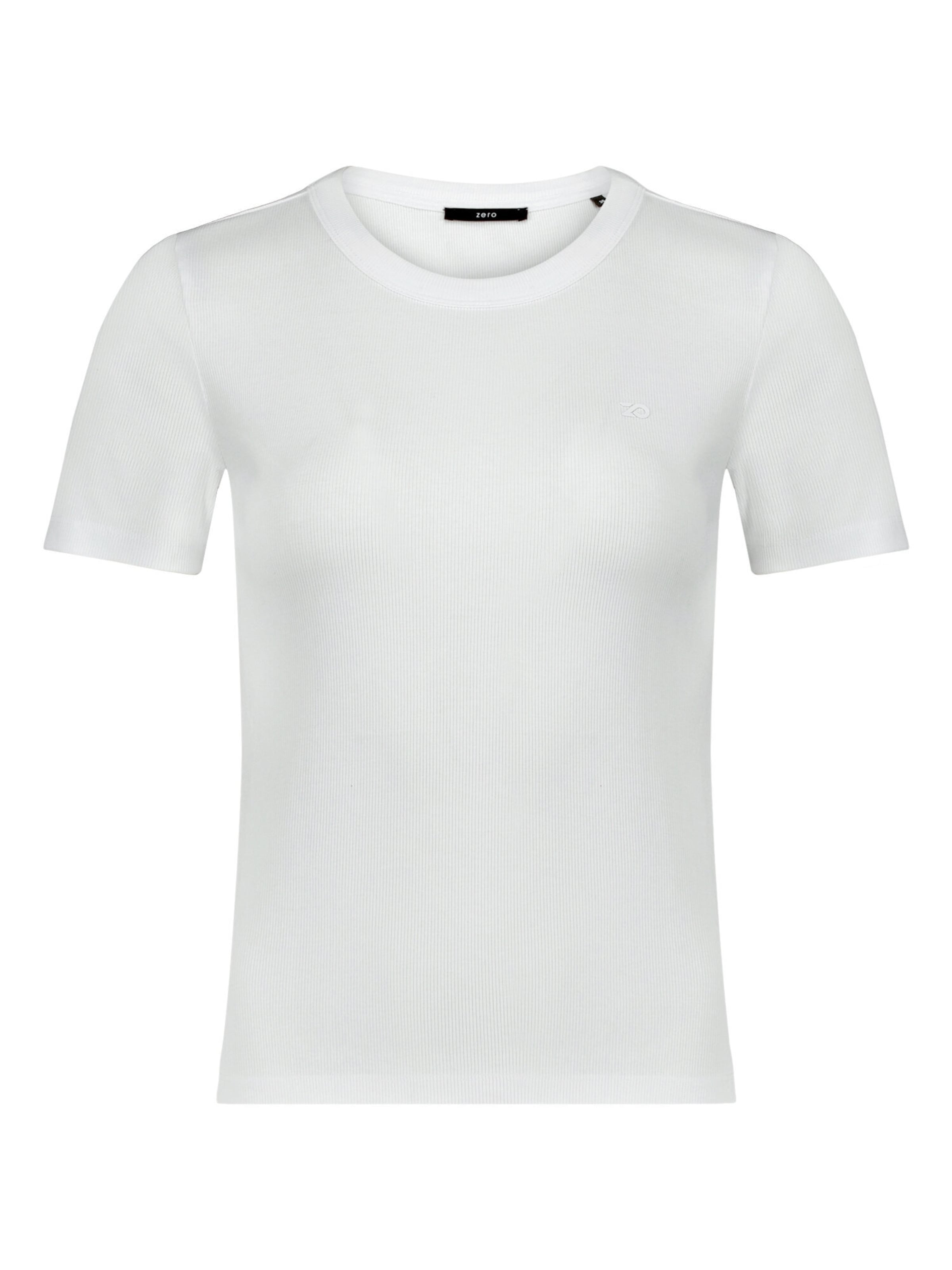zero Shirt in White: front