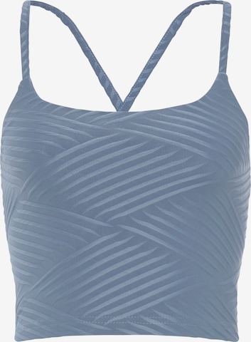 LASCANA ACTIVE Sports Top in Blue: front