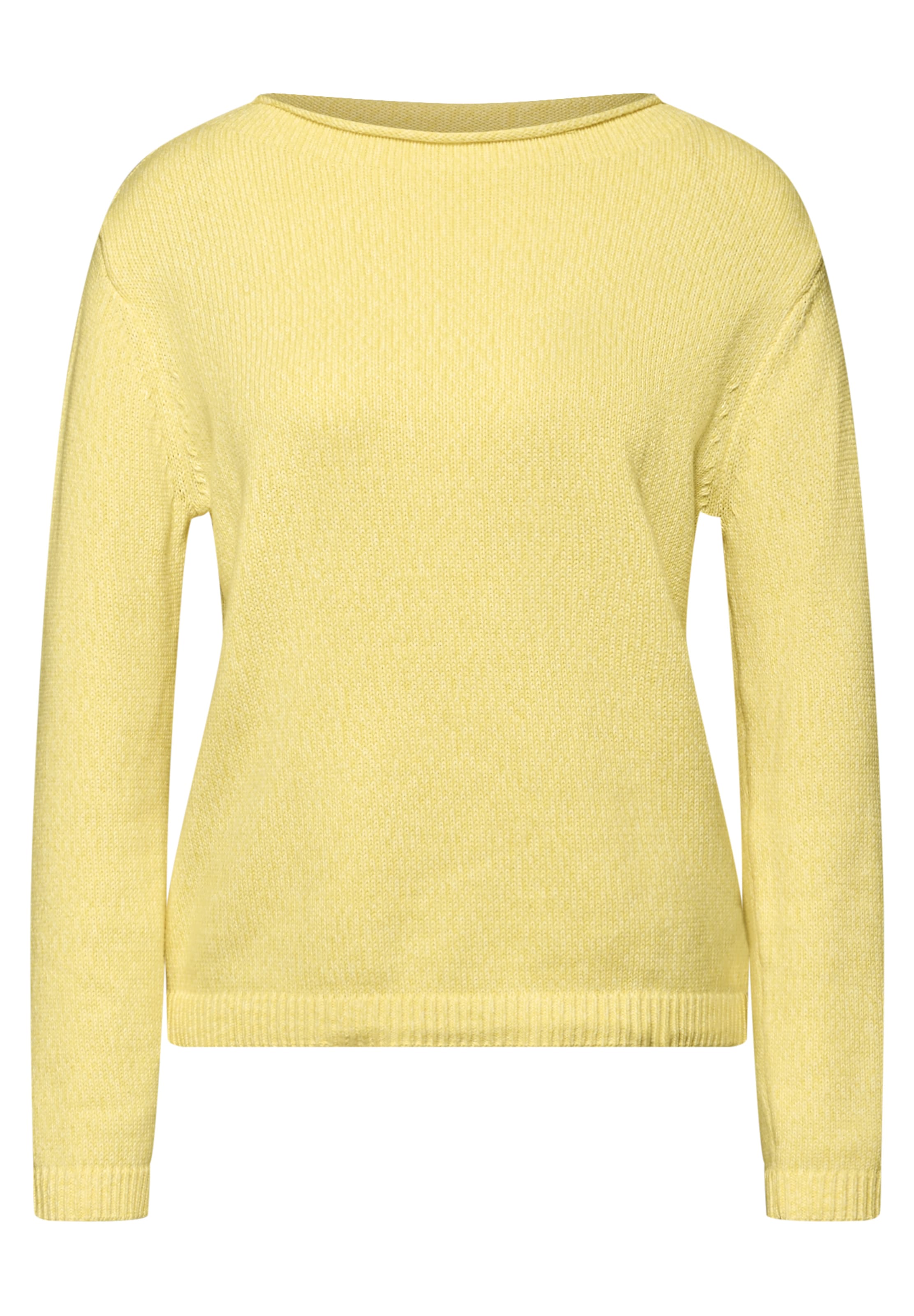 STREET ONE Sweater in Yellow: front