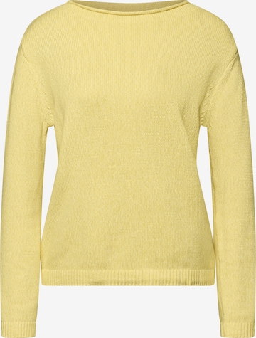 STREET ONE Sweater in Yellow: front