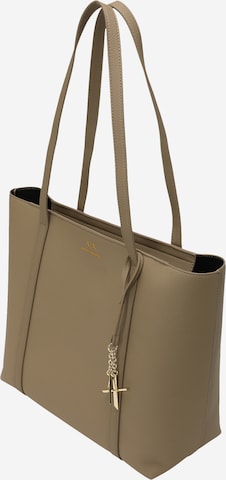 ARMANI EXCHANGE Shopper in Beige: front