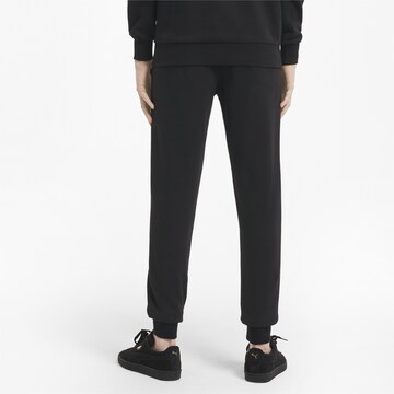 Effilé Pantalon de sport PUMA en noir